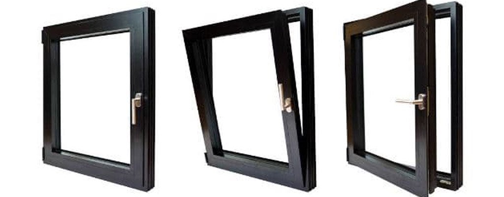 آشنایی با انواع بازشو پنجره دوجداره + مقایسه کاربردی