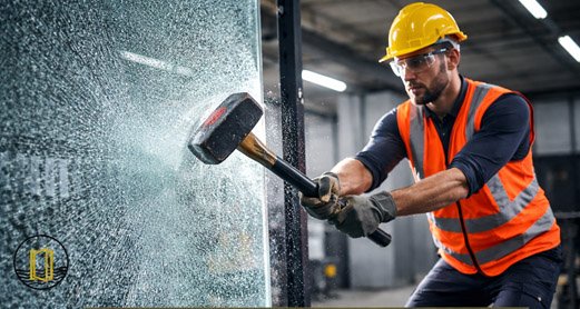 مقاومت شیشه سکوریت؛ بررسی توان فیزیکی و استانداردهای ایمنی | الوتات